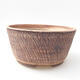 Ceramic bonsai bowl 21.5 x 21.5 x 10.5 cm, color cracked - 1/3