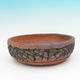 Bonsai ceramic bowl - Fired on wood - 1/3