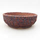 Ceramic bonsai bowl 15.5 x 15.5 x 5.5 cm, cracked color - 1/4