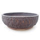Ceramic bonsai bowl 21 x 21 x 7 cm, color cracked - 1/4