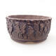 Ceramic bonsai bowl 17 x 17 x 8 cm, color cracked - 1/4