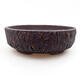 Ceramic bonsai bowl 17.5 x 17.5 x 5.5 cm, cracked color - 1/4
