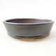 Ceramic bonsai bowl 16 x 16 x 4.5 cm, color green - 1/3