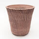 Ceramic bonsai bowl 13.5 x 13.5 x 14 cm, color cracked - 1/3