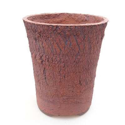 Ceramic bonsai bowl 14.5 x 14.5 x 17 cm, cracked color - 1
