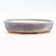 Bonsai bowl 40 x 31 x 9 cm, gray-blue color - 1/5