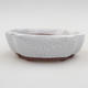 Ceramic bonsai bowl 10 x 8,5 x 3,5 cm, crayfish color - 1/4