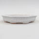 Ceramic bonsai bowl 11 x 11 x 2 cm, crayfish color - 1/4