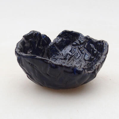Ceramic shell 8 x 6.5 x 4.5 cm, color blue - 1