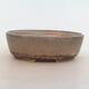 Bonsai bowl 22 x 17 x 7 cm, gray-beige color - 1/5