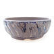 Ceramic bonsai bowl 20 x 20 x 7.5 cm, color gray-blue - 1/3