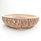 Ceramic bonsai bowl 28.5 x 28.5 x 7.5 cm, cracked color - 1/3