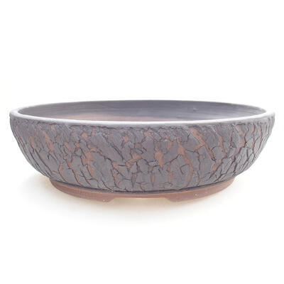Ceramic bonsai bowl 30.5 x 30.5 x 8.5 cm, color cracked - 1