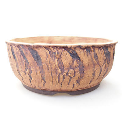 Ceramic bonsai bowl 28 x 28 x 11.5 cm, cracked color - 1