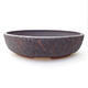 Ceramic bonsai bowl 32.5 x 32.5 x 8.5 cm, cracked color - 1/3