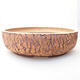 Ceramic bonsai bowl 33.5 x 33.5 x 10 cm, color cracked - 1/3