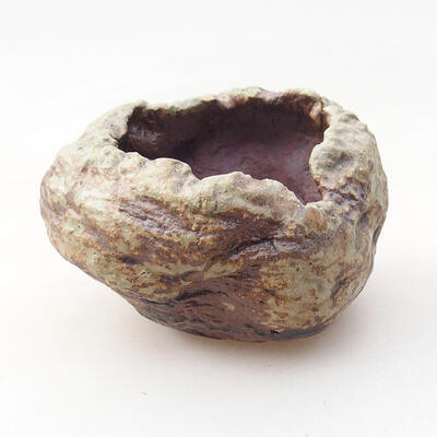 Ceramic shell 5.5 x 6 x 5 cm, color green - 1