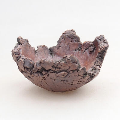 Ceramic shell 7.5 x 7.5 x 5.5 cm, gray color - 1