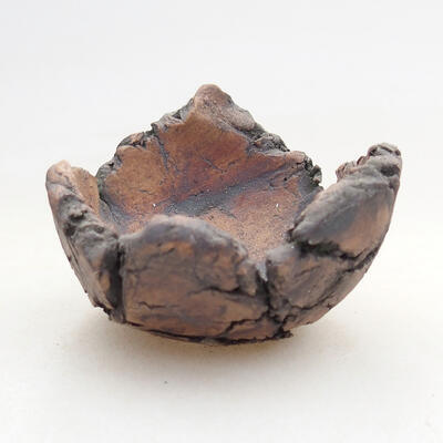 Ceramic shell 4.5 x 4.5 x 3.5 cm, gray color - 1