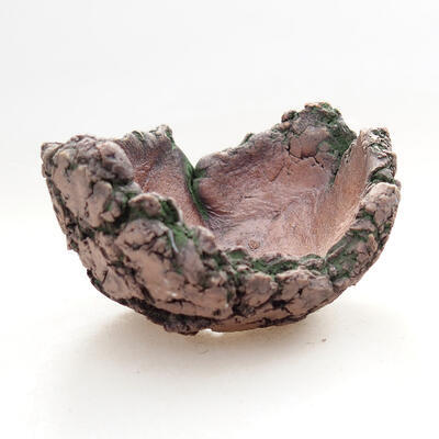 Ceramic shell 4 x 5 x 3.5 cm, gray color - 1