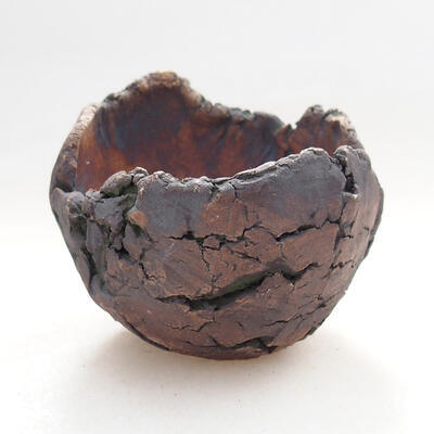 Ceramic shell 4 x 4 x 4.5 cm, gray color - 1