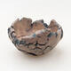 Ceramic shell 4.5 x 4.5 x 3 cm, gray color - 1/3