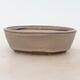Bonsai bowl 18 x 13 x 6 cm, color gray - 1/5