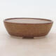 Bonsai bowl 16 x 11 x 5 cm, color brown - 1/5