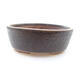 Ceramic bonsai bowl 9.5 x 8.5 x 3.5 cm, brown color - 1/3