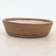 Bonsai bowl 19 x 15 x 5 cm, color brown - 1/5