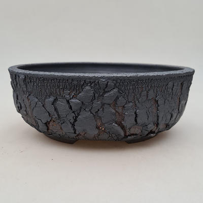 Ceramic bonsai bowl 21.5 x 21.5 x 7.5 cm, cracked color - 1