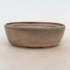 Bonsai bowl 18 x 13 x 6 cm, color gray - 1/5