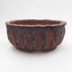 Ceramic bonsai bowl 15 x 15 x 6.5 cm, color cracked - 1/3