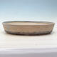 Bonsai bowl 44.5 x 35.5 x 8.5 cm, color beige-gray - 1/5