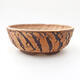 Ceramic bonsai bowl 19 x 19 x 7.5 cm, color cracked - 1/3