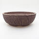 Ceramic bonsai bowl 20 x 20 x 7 cm, color cracked - 1/3