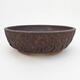 Ceramic bonsai bowl 20.5 x 20.5 x 6.5 cm, cracked color - 1/3