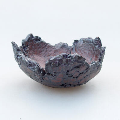 Ceramic Shell 8 x 8 x 4.5 cm, gray color - 1