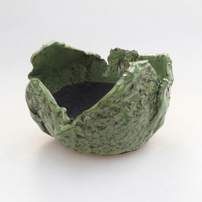 Ceramic shell 8 x 5.5 x 6 cm, color green - 1
