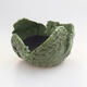 Ceramic shell 8 x 5.5 x 6 cm, color green - 1/3