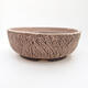 Ceramic bonsai bowl 18.5 x 18.5 x 7 cm, cracked color - 1/3