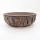 Ceramic bonsai bowl 18 x 18 x 6.5 cm, cracked color - 1/3