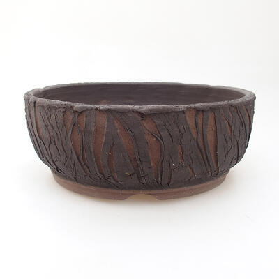 Ceramic bonsai bowl 20.5 x 20.5 x 8 cm, cracked color - 1