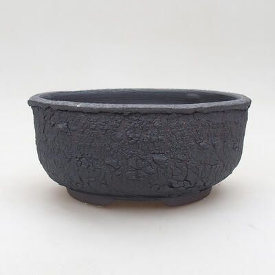 Ceramic bonsai bowl 16 x 16 x 7.5 cm, cracked color - 1