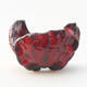 Ceramic shell 7 x 7 x 5 cm, color red - 1/3
