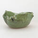 Ceramic shell 7 x 7 x 5 cm, color green - 1/3