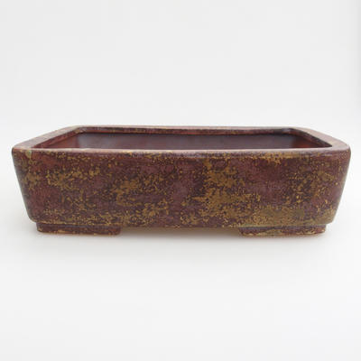 Ceramic bonsai bowl - fired in gas oven 1240 ° C - 2nd quality - 1