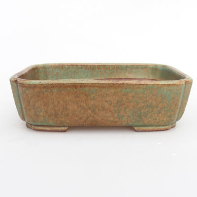Ceramic bonsai bowl - fired in gas oven 1240 ° C - 2nd quality - 1