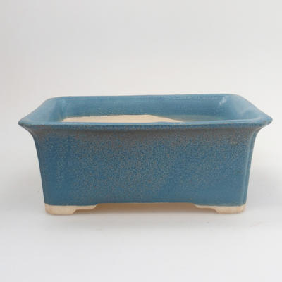 Ceramic bonsai bowl 18 x 14 x 6,5 cm, color blue - 1