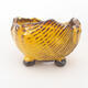 Ceramic shell 7 x 7 x 5 cm, color yellow - 1/3